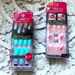 Impress press-on manicure 2xlonger waterproofNails